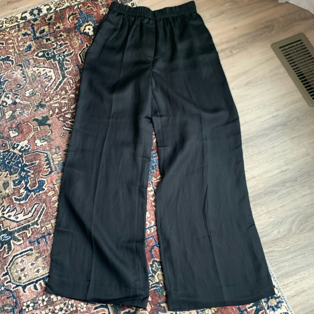 NWT & Other Stories Viscose Linen Wide Leg Pant